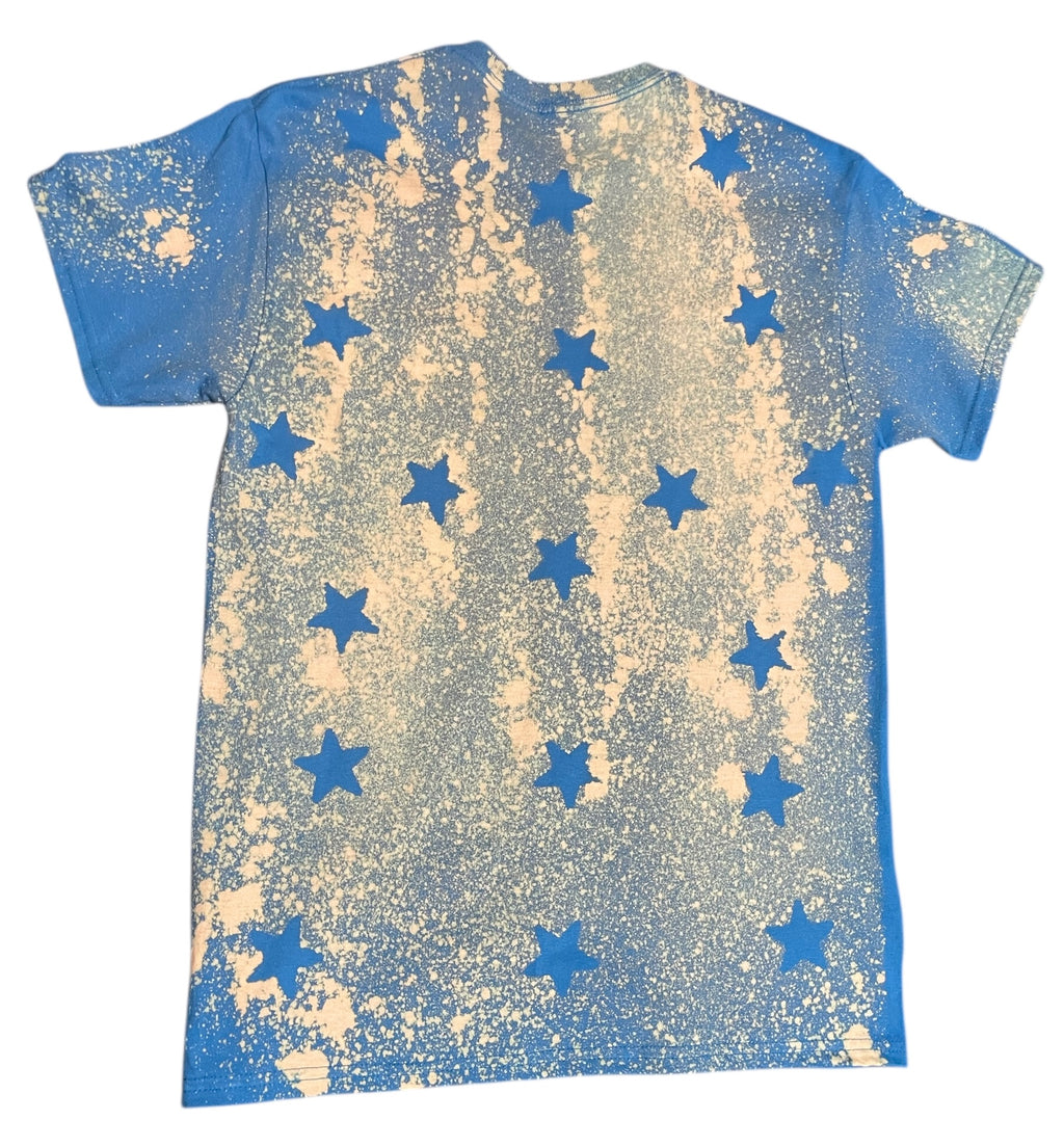 No Love – Sapphire Star Wash Tee (Medium)